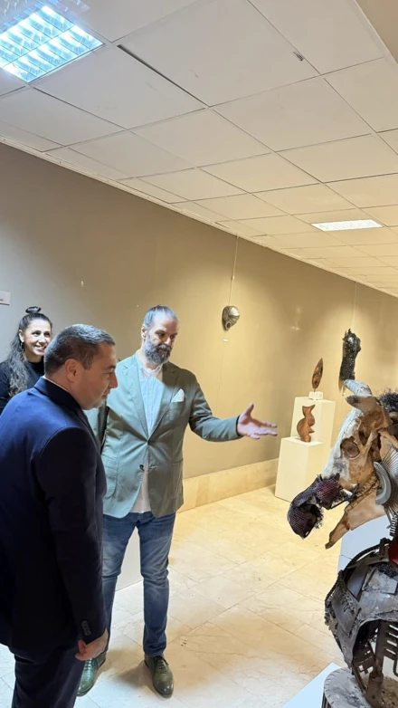 Heykel Bölümü "Atölyeden" Öğrenci Sergisi açılmıştır.